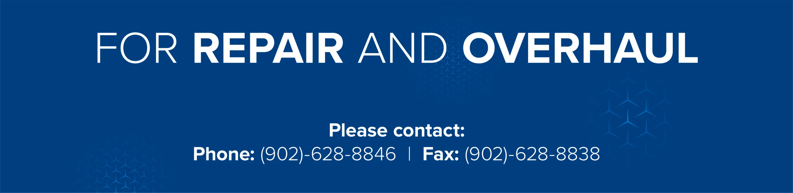 Call to 24/7 AOG Hotline (902)-628-8846